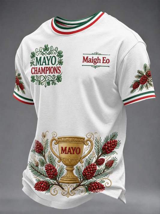 Men's Mayo Gaelic Football Short Sleeves T-shirt
