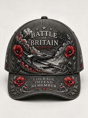 Unisex Battle of Britain Retro Print Hat
