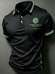 Men's Celtic Football Printed polo shirt