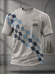 Men's UK Coventry Football Lover Blue Art Printed T-shirt