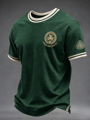 Men's football Lover Celtic Printed short sleeves t-shirt