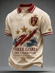 Men's Gift For Football Fans polo shirt