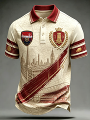Men's Gift For Football Fans polo shirt