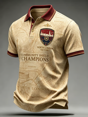 Men's Gift For Football Fans polo shirt