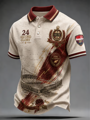 Men's Gift For Football Fans polo shirt