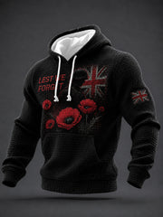 Men's Remembrance Day Printed Hoodie