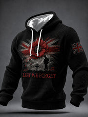 Men's Remembrance Day Printed Hoodie