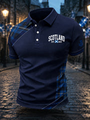 Men's Scotland St. Andrew's Day Printed Shirt