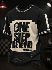 Men's Ska Revival Style Printed T-shirt