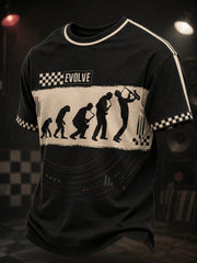 Men's Ska Revival Style Printed T-shirt