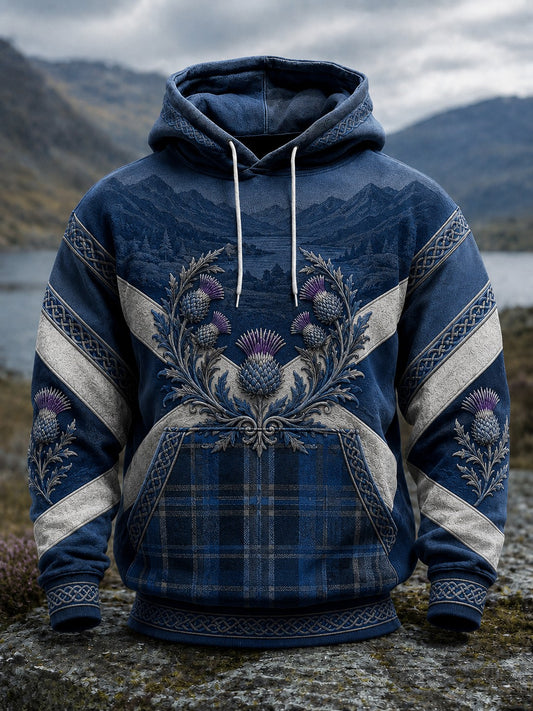 Men's Scotland St. Andrew's Day Printed Hoodie