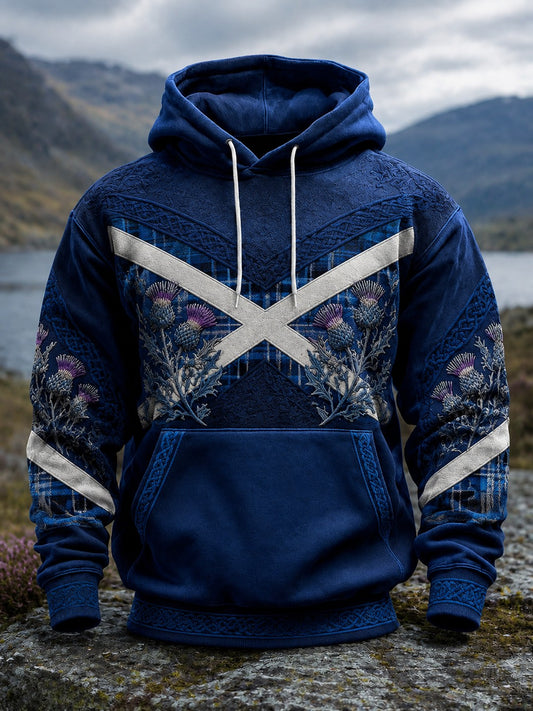 Men's Scotland St. Andrew's Day Printed Hoodie