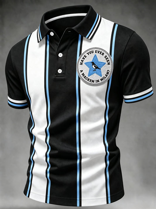 Men's Football Fan Print Shirt