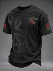 Men's Remembrance Day Short Sleeves T-shirt