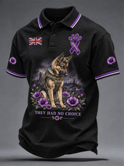 Men's Lest We Forget They Had No Choice Print Shirt