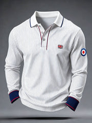 Men's UK Music Lover Mods Art Printed Casusal Tops