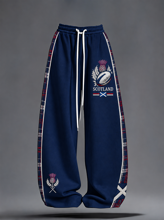Women's Scottish rugby fans Printed Sweatpants