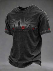 Men's Lest We Forget Printed T-shirt