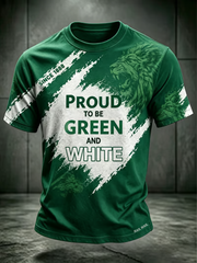 Men's football Lover Celtic Printed short sleeves t-shirt