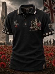 Men's British Veteran Printed polo shirt