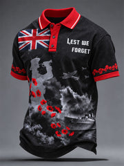 Men's Lest We Forget Print Shirt