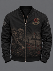 Men's Remembrance Day Zip-Up Jacket