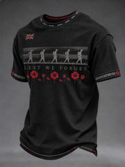 Men's Lest We Forget Printed T-Shirt