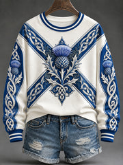Women's St Andrew’s Day Print Sweatshirt