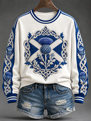 Women's St Andrew’s Day Print Sweatshirt