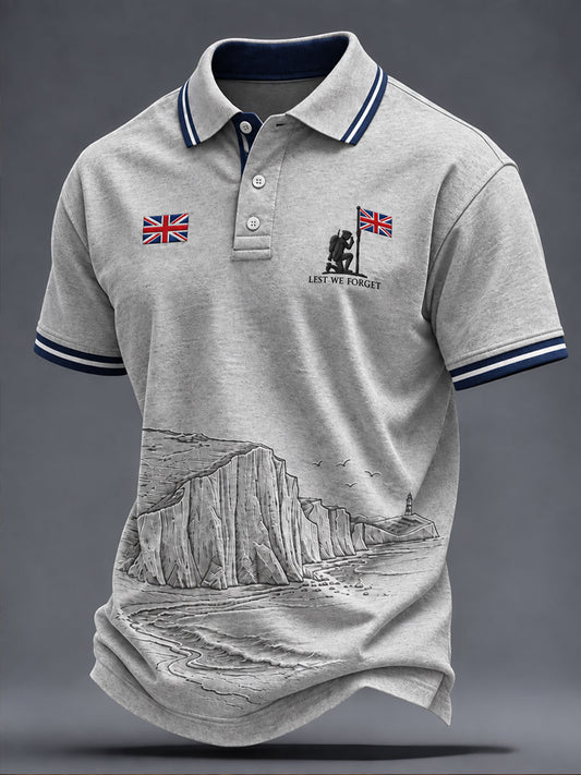 Men's Lest We Forget Print Shirt