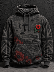 Men's Remembrance Day Lest We Forget  Hoodie