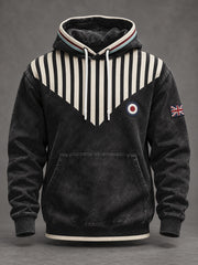 Men's UK Music Lover Mods Art Printed Hoodie