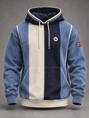 Men's UK Music Lover Mods Art Printed Hoodie