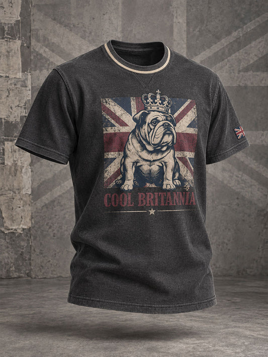 Men's Cool Britannia UK Culture Art Printed T-shirt