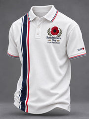 Men's Remembrance Day Lest We Forget Print Shirt