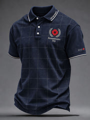Men's Remembrance Day Lest We Forget Print Shirt