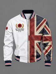 Men's Lest We Forget Print Jacket