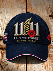 Unisex Remembrance Day Hat