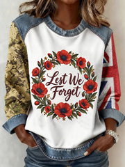 Women's Remembrance Day Lest We Forget  Top