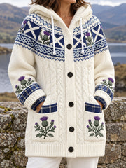 Women's Scotland St Andrew's Day Art Printed Coat