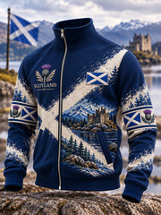 Men's St. Andrew's Day Print Jacket