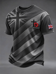Men's Remembrance Day Short Sleeves T-shirt