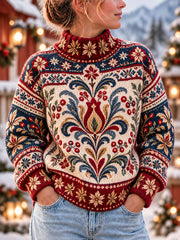 Women's Norwegian-style Christmas tops