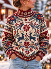 Women's Norwegian-style Christmas tops
