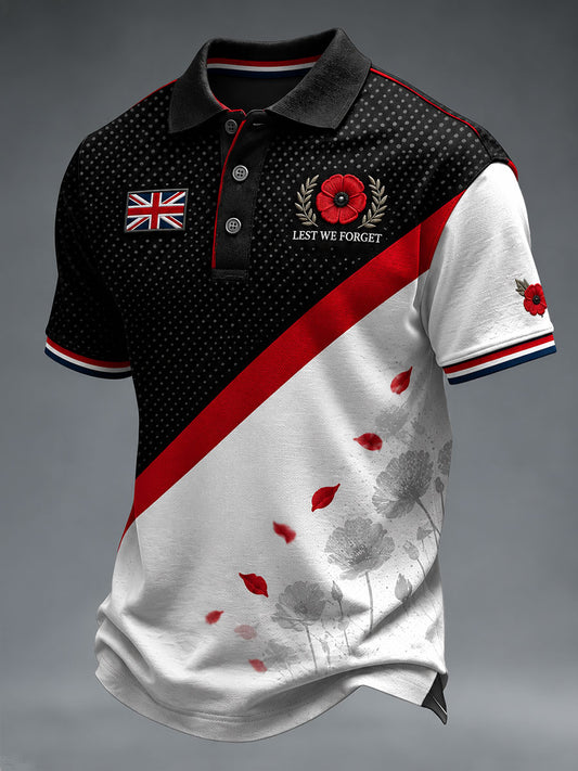 Men's Lest We Forget Print Shirt