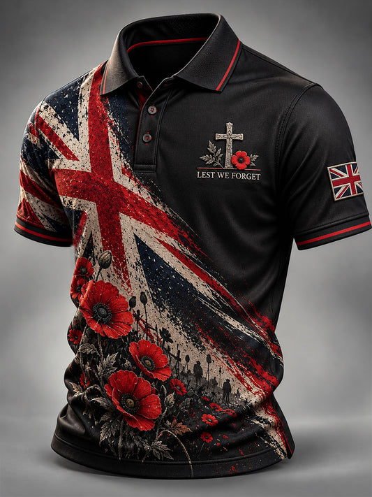Men's Lest We Forget Print Shirt