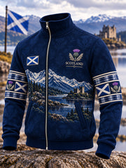 Men's St. Andrew's Day Print Jacket