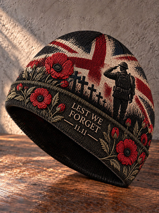 Unisex Remembrance Day Print Hat