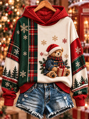 Women's British Christmas Print Sweater