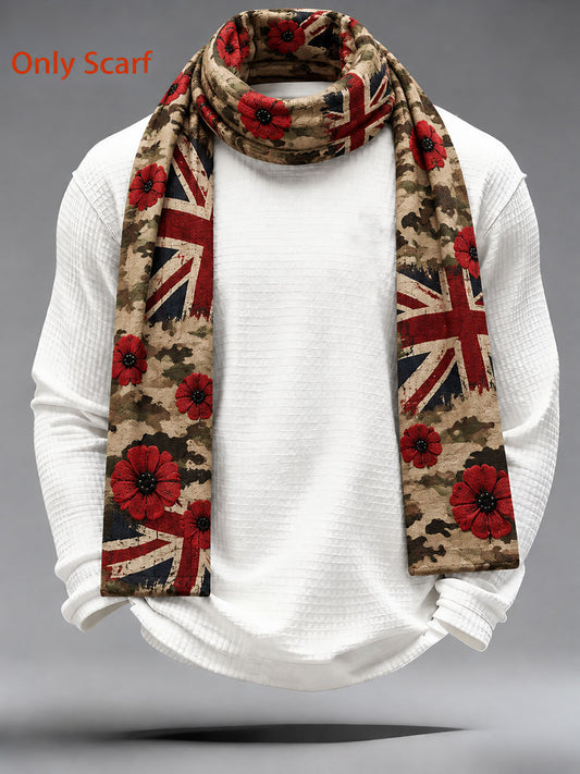 Unisex Remembrance Day Scarf